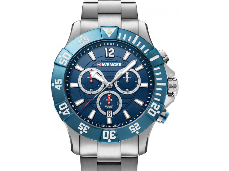 Wenger 01.0643.119 Seaforce diver-chronograph 43mm 20ATM