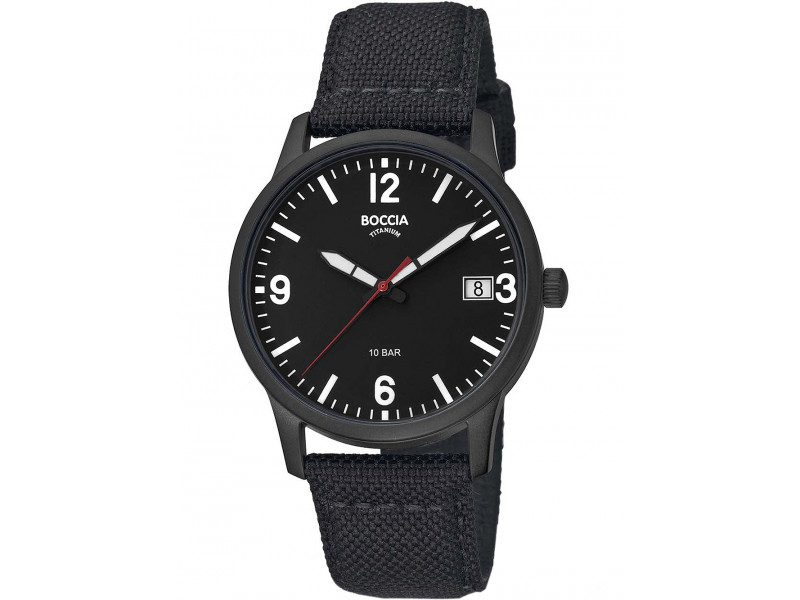 Boccia 3650-04 Men´s Watch Titanium 40mm 10ATM