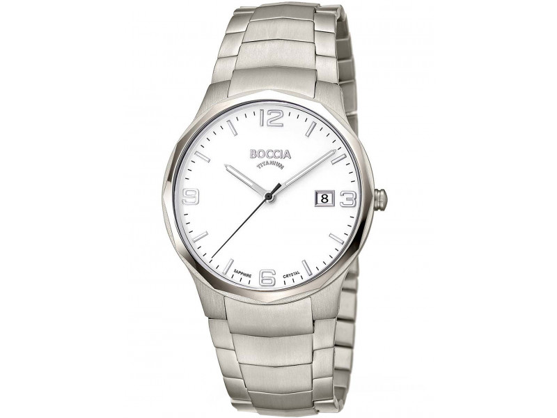 Boccia 3656-01 Men´s Watch Titanium 39mm 5ATM