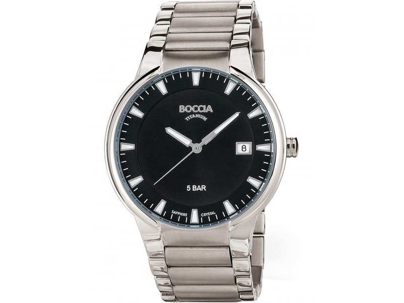 Boccia 3629-01 Men´s Watch Titanium 39mm 5ATM
