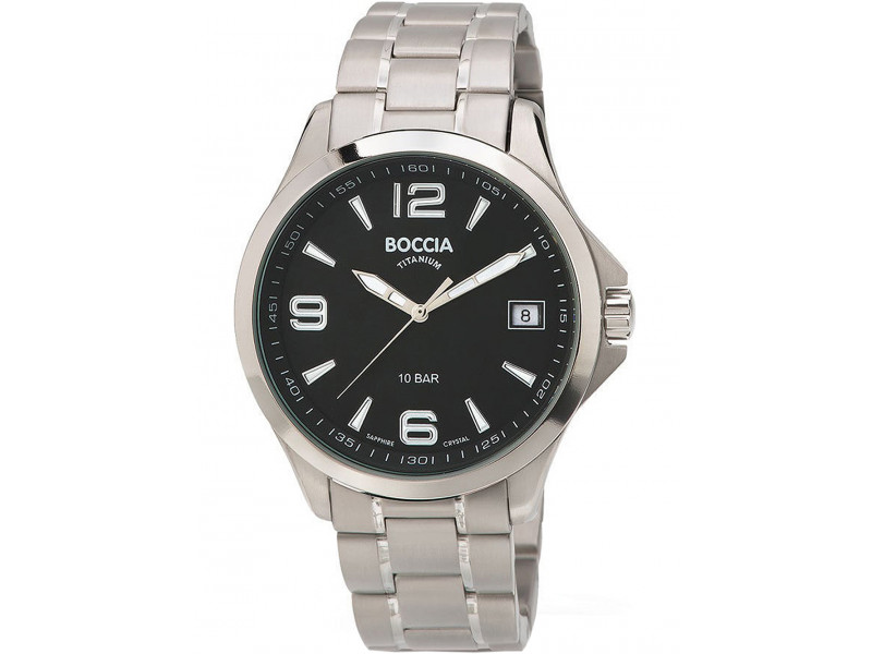Boccia 3591-02 Men´s Watch Titanium 41mm 10ATM