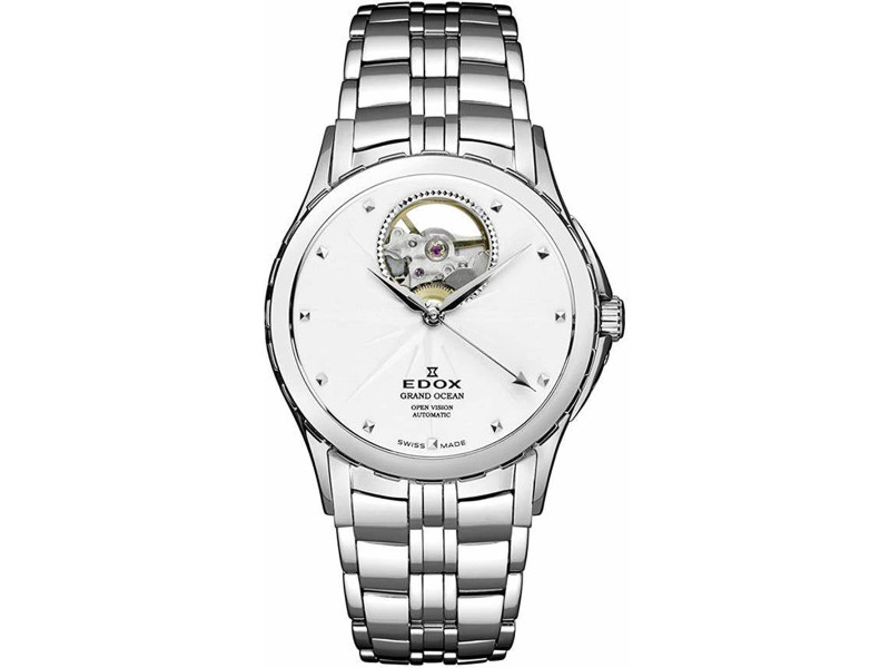 Edox 85013-3-AIN Grand Ocean Automatic Ladies Watch 33mm 5ATM