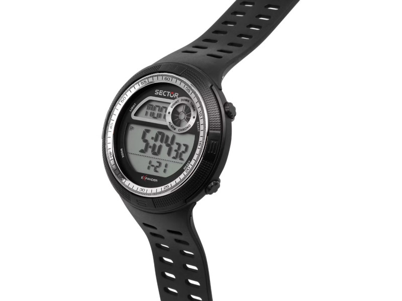 Sector R3251527002 EX-42 Digital Watch Mens Watch 50mm 10ATM