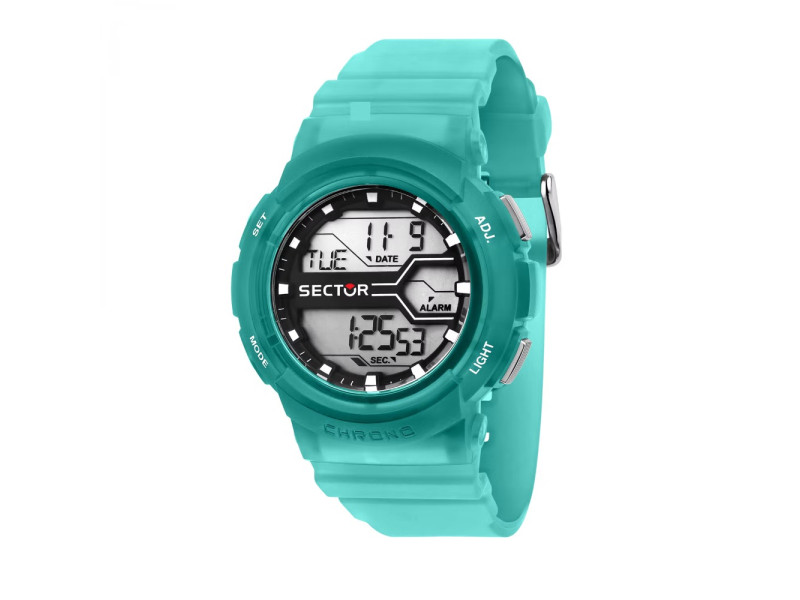 Sector R3251547003 EX-39 Digital Watch Mens Watch 44mm 10ATM